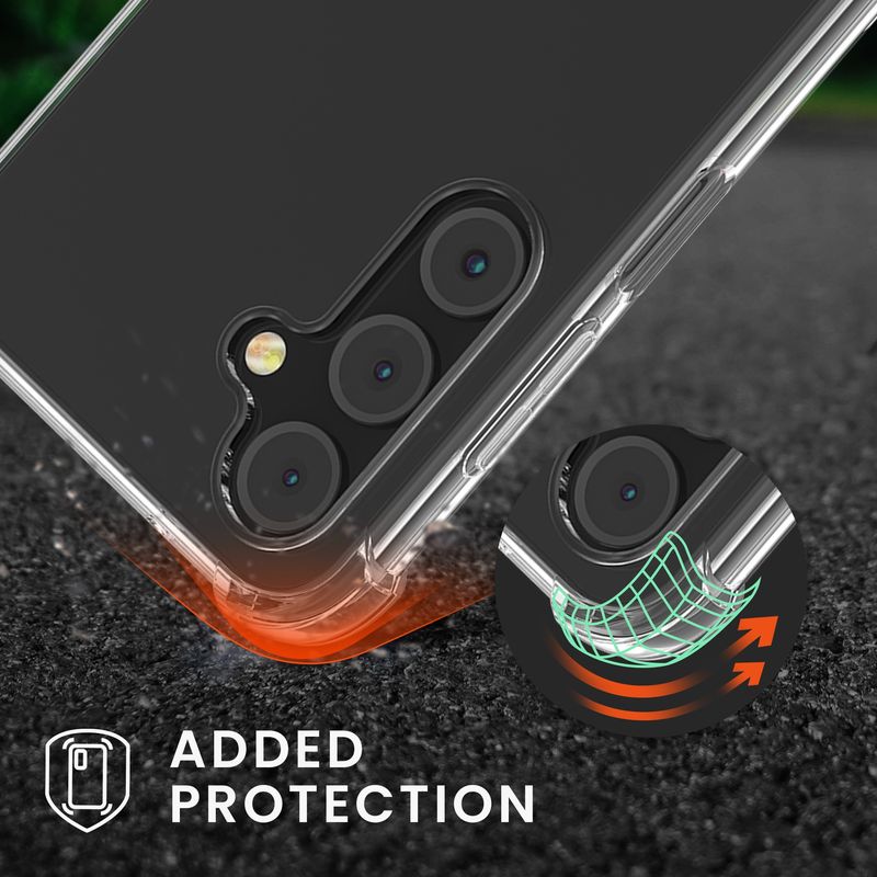 Laptop, Telefoane si Tablete - Telefoane mobile si accesorii - Accesorii Telefoane - Huse telefoane - Husa Kwmobile pentru Samsung Galaxy A16 5G, protectie la socuri, TPU, transparent - Infinity.ro