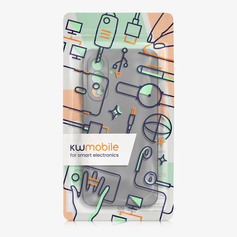 Laptop, Telefoane si Tablete - Telefoane mobile si accesorii - Accesorii Telefoane - Huse telefoane - Husa Kwmobile pentru Samsung Galaxy A17 4G/5G, anti-alunecare, protectie la zgarieturi, silicon, gri - Infinity.ro