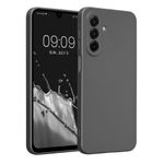 Laptop, Telefoane si Tablete - Telefoane mobile si accesorii - Accesorii Telefoane - Huse telefoane - Husa Kwmobile pentru Samsung Galaxy A17 4G/5G, anti-alunecare, protectie la zgarieturi, silicon, gri - Infinity.ro