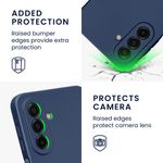 Laptop, Telefoane si Tablete - Telefoane mobile si accesorii - Accesorii Telefoane - Huse telefoane - Husa Kwmobile pentru Samsung Galaxy A17 4G/5G, anti-alunecare, protectie la zgarieturi, silicon, albastru - Infinity.ro