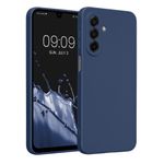 Laptop, Telefoane si Tablete - Telefoane mobile si accesorii - Accesorii Telefoane - Huse telefoane - Husa Kwmobile pentru Samsung Galaxy A17 4G/5G, anti-alunecare, protectie la zgarieturi, silicon, albastru - Infinity.ro