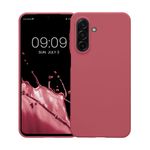 Laptop, Telefoane si Tablete - Telefoane mobile si accesorii - Accesorii Telefoane - Huse telefoane - Husa Kwmobile pentru Samsung Galaxy A17 4G/5G, incarcare wireless, anti-alunecare, TPU, roz - Infinity.ro