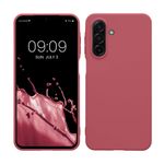 Laptop, Telefoane si Tablete - Telefoane mobile si accesorii - Accesorii Telefoane - Huse telefoane - Husa Kwmobile pentru Samsung Galaxy A17 4G/5G, incarcare wireless, anti-alunecare, TPU, roz - Infinity.ro