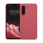 Laptop, Telefoane si Tablete - Telefoane mobile si accesorii - Accesorii Telefoane - Huse telefoane - Husa Kwmobile pentru Samsung Galaxy A17 4G/5G, incarcare wireless, anti-alunecare, silicon, roz - Infinity.ro