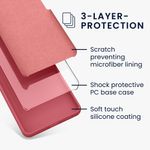 Laptop, Telefoane si Tablete - Telefoane mobile si accesorii - Accesorii Telefoane - Huse telefoane - Husa Kwmobile pentru Samsung Galaxy A17 4G/5G, incarcare wireless, anti-alunecare, silicon, roz - Infinity.ro