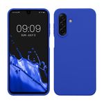 Laptop, Telefoane si Tablete - Telefoane mobile si accesorii - Accesorii Telefoane - Huse telefoane - Husa Kwmobile pentru Samsung Galaxy A17 4G/5G, incarcare wireless, silicon, albastru baltic - Infinity.ro