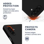 Laptop, Telefoane si Tablete - Telefoane mobile si accesorii - Accesorii Telefoane - Huse telefoane - Husa Kwmobile pentru Samsung Galaxy A17 4G/5G, incarcare wireless, anti-alunecare, silicon, negru - Infinity.ro
