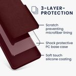 Laptop, Telefoane si Tablete - Telefoane mobile si accesorii - Accesorii Telefoane - Huse telefoane - Husa Kwmobile pentru Samsung Galaxy A17 4G/5G, incarcare wireless, anti-alunecare, silicon, mov - Infinity.ro