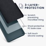 Laptop, Telefoane si Tablete - Telefoane mobile si accesorii - Accesorii Telefoane - Huse telefoane - Husa Kwmobile pentru Samsung Galaxy A17 4G/5G, incarcare wireless, silicon, gri - Infinity.ro
