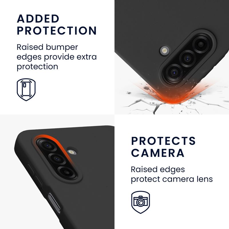 Laptop, Telefoane si Tablete - Telefoane mobile si accesorii - Accesorii Telefoane - Huse telefoane - Husa Kwmobile pentru Samsung Galaxy A17 4G/5G, incarcare wireless, silicon, finisaj mat - Infinity.ro