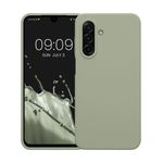 Laptop, Telefoane si Tablete - Telefoane mobile si accesorii - Accesorii Telefoane - Huse telefoane - Husa Kwmobile pentru Samsung Galaxy A17 4G/5G, incarcare wireless, silicon, verde, gri - Infinity.ro