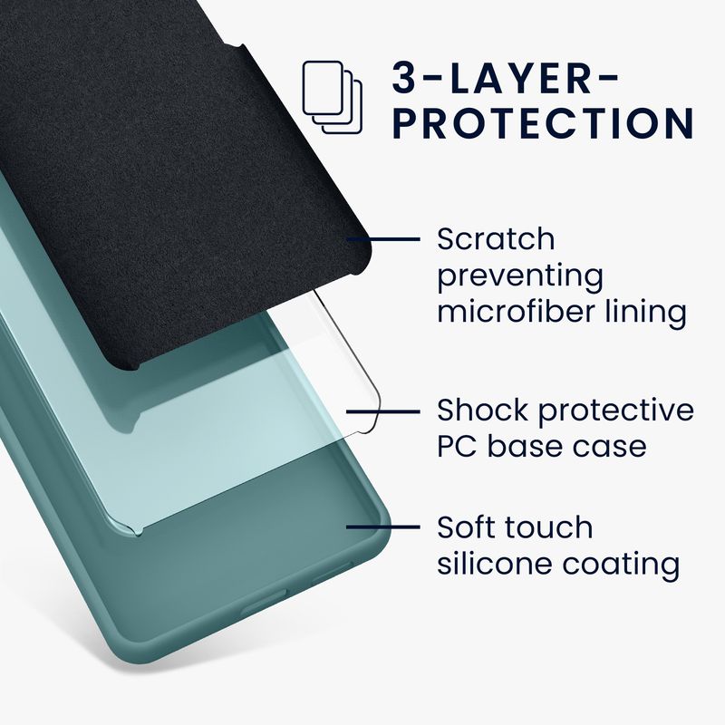 Laptop, Telefoane si Tablete - Telefoane mobile si accesorii - Accesorii Telefoane - Huse telefoane - Husa Kwmobile pentru Samsung Galaxy A17 4G/5G, incarcare wireless, silicon, noapte - Infinity.ro