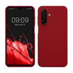 Laptop, Telefoane si Tablete - Telefoane mobile si accesorii - Accesorii Telefoane - Huse telefoane - Husa Kwmobile pentru Samsung Galaxy A17 4G/5G, incarcare wireless, silicon, rosu - Infinity.ro