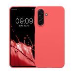 Laptop, Telefoane si Tablete - Telefoane mobile si accesorii - Accesorii Telefoane - Huse telefoane - Husa Kwmobile pentru Samsung Galaxy A17 4G/5G, incarcare wireless, TPU, coral - Infinity.ro