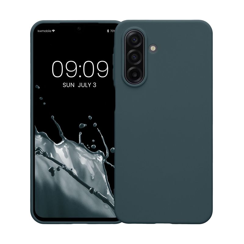 Laptop, Telefoane si Tablete - Telefoane mobile si accesorii - Accesorii Telefoane - Huse telefoane - Husa Kwmobile pentru Samsung Galaxy A17 4G/5G, incarcare wireless, TPU, gri - Infinity.ro