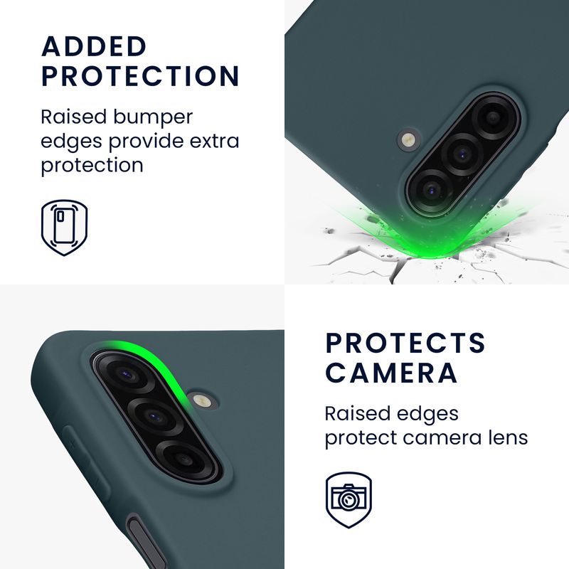 Laptop, Telefoane si Tablete - Telefoane mobile si accesorii - Accesorii Telefoane - Huse telefoane - Husa Kwmobile pentru Samsung Galaxy A17 4G/5G, incarcare wireless, TPU, gri - Infinity.ro