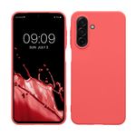 Laptop, Telefoane si Tablete - Telefoane mobile si accesorii - Accesorii Telefoane - Huse telefoane - Husa Kwmobile pentru Samsung Galaxy A17 4G/5G, incarcare wireless, TPU, coral - Infinity.ro