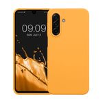 Laptop, Telefoane si Tablete - Telefoane mobile si accesorii - Accesorii Telefoane - Huse telefoane - Husa Kwmobile pentru Samsung Galaxy A17 4G/5G, incarcare wireless, silicon, portocaliu - Infinity.ro