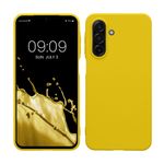Laptop, Telefoane si Tablete - Telefoane mobile si accesorii - Accesorii Telefoane - Huse telefoane - Husa Kwmobile pentru Samsung Galaxy A17 4G/5G, incarcare wireless, TPU, galben - Infinity.ro