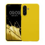 Laptop, Telefoane si Tablete - Telefoane mobile si accesorii - Accesorii Telefoane - Huse telefoane - Husa Kwmobile pentru Samsung Galaxy A17 4G/5G, incarcare wireless, TPU, galben - Infinity.ro