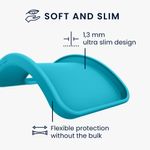 Laptop, Telefoane si Tablete - Telefoane mobile si accesorii - Accesorii Telefoane - Huse telefoane - Husa Kwmobile pentru Samsung Galaxy A17 4G/5G, incarcare wireless, TPU, albastru glaciar - Infinity.ro
