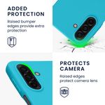 Laptop, Telefoane si Tablete - Telefoane mobile si accesorii - Accesorii Telefoane - Huse telefoane - Husa Kwmobile pentru Samsung Galaxy A17 4G/5G, incarcare wireless, TPU, albastru glaciar - Infinity.ro