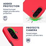Laptop, Telefoane si Tablete - Telefoane mobile si accesorii - Accesorii Telefoane - Huse telefoane - Husa Kwmobile pentru Samsung Galaxy A17 4G/5G, incarcare wireless, TPU, roz neon - Infinity.ro