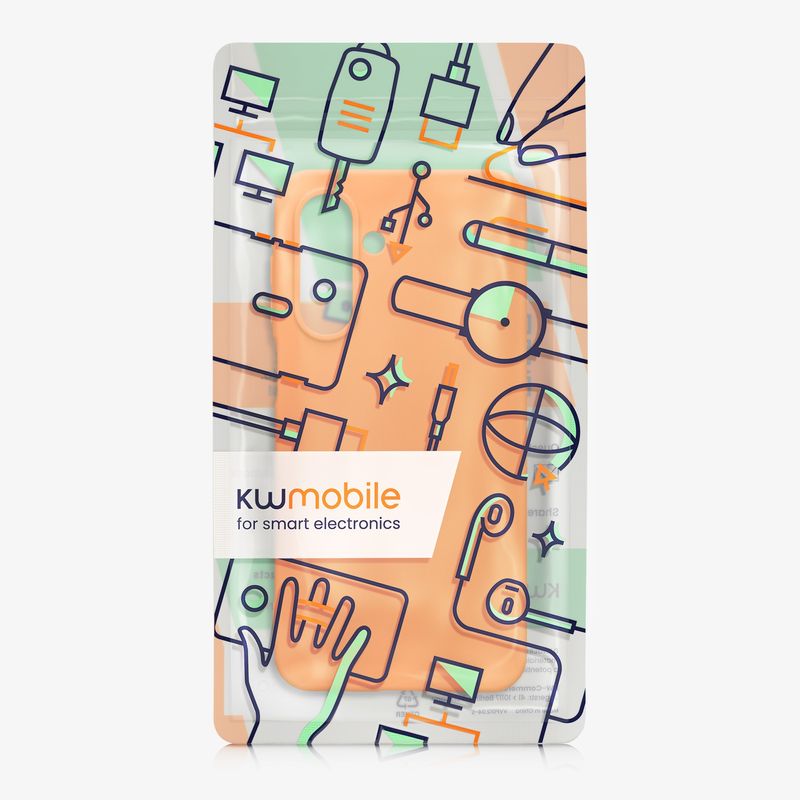 Laptop, Telefoane si Tablete - Telefoane mobile si accesorii - Accesorii Telefoane - Huse telefoane - Husa Kwmobile pentru Samsung Galaxy A17 4G/5G, incarcare wireless, TPU, portocaliu - Infinity.ro