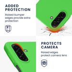 Laptop, Telefoane si Tablete - Telefoane mobile si accesorii - Accesorii Telefoane - Huse telefoane - Husa Kwmobile pentru Samsung Galaxy A17 4G/5G, incarcare wireless, TPU, verde lime - Infinity.ro