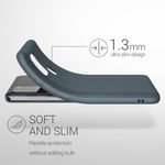 Laptop, Telefoane si Tablete - Telefoane mobile si accesorii - Accesorii Telefoane - Huse telefoane - Husa Kwmobile pentru Samsung Galaxy A21s, incarcare wireless, silicon, gri - Infinity.ro