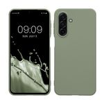 Laptop, Telefoane si Tablete - Telefoane mobile si accesorii - Accesorii Telefoane - Huse telefoane - Husa Kwmobile pentru Samsung Galaxy A17 4G/5G, incarcare wireless, TPU, verde, gri - Infinity.ro