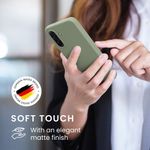 Laptop, Telefoane si Tablete - Telefoane mobile si accesorii - Accesorii Telefoane - Huse telefoane - Husa Kwmobile pentru Samsung Galaxy A17 4G/5G, incarcare wireless, TPU, verde, gri - Infinity.ro