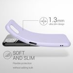 Laptop, Telefoane si Tablete - Telefoane mobile si accesorii - Accesorii Telefoane - Huse telefoane - Husa Kwmobile pentru Samsung Galaxy A22 5G, incarcare wireless, silicon, mov - Infinity.ro