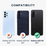 Laptop, Telefoane si Tablete - Telefoane mobile si accesorii - Accesorii Telefoane - Huse telefoane - Husa Kwmobile pentru Samsung Galaxy A26 5G, incarcare wireless, anti-alunecare, TPU, verde - Infinity.ro