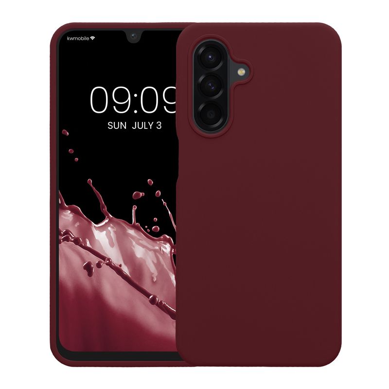 Laptop, Telefoane si Tablete - Telefoane mobile si accesorii - Accesorii Telefoane - Huse telefoane - Husa Kwmobile pentru Samsung Galaxy A26 5G, incarcare wireless, anti-alunecare, silicon, mov - Infinity.ro