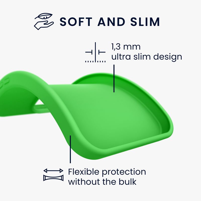 Laptop, Telefoane si Tablete - Telefoane mobile si accesorii - Accesorii Telefoane - Huse telefoane - Husa Kwmobile pentru Samsung Galaxy A26 5G, incarcare wireless, anti-alunecare, TPU, verde - Infinity.ro