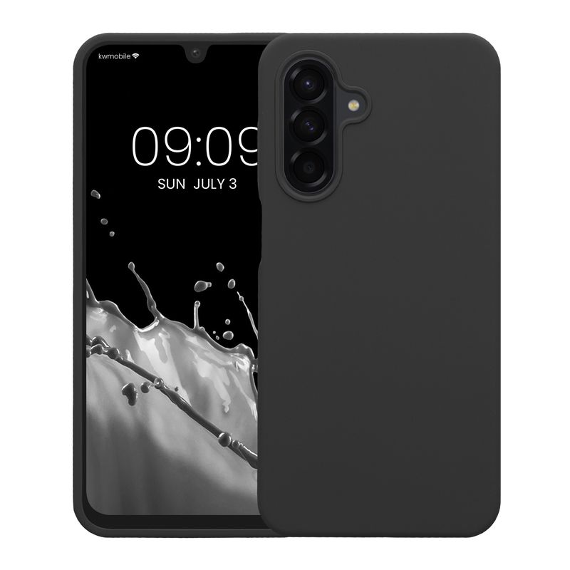 Laptop, Telefoane si Tablete - Telefoane mobile si accesorii - Accesorii Telefoane - Huse telefoane - Husa Kwmobile pentru Samsung Galaxy A26 5G, incarcare wireless, silicon, gri, TPU - Infinity.ro