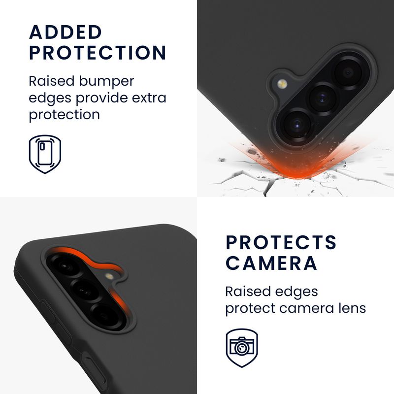Laptop, Telefoane si Tablete - Telefoane mobile si accesorii - Accesorii Telefoane - Huse telefoane - Husa Kwmobile pentru Samsung Galaxy A26 5G, incarcare wireless, silicon, gri, TPU - Infinity.ro