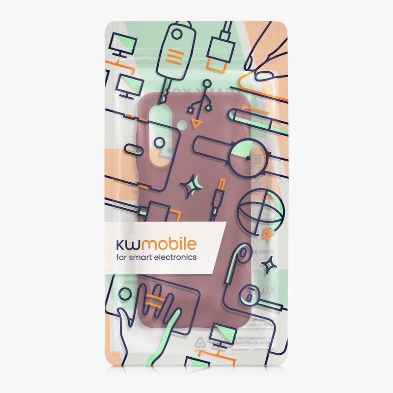 Laptop, Telefoane si Tablete - Telefoane mobile si accesorii - Accesorii Telefoane - Huse telefoane - Husa Kwmobile pentru Samsung Galaxy A26 5G, incarcare wireless, anti-alunecare, TPU, mov - Infinity.ro