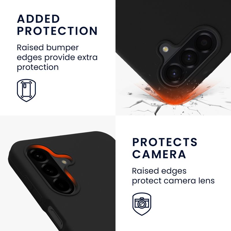 Laptop, Telefoane si Tablete - Telefoane mobile si accesorii - Accesorii Telefoane - Huse telefoane - Husa Kwmobile pentru Samsung Galaxy A26 5G, incarcare wireless, silicon, negru - Infinity.ro