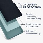 Laptop, Telefoane si Tablete - Telefoane mobile si accesorii - Accesorii Telefoane - Huse telefoane - Husa Kwmobile pentru Samsung Galaxy A26 5G, incarcare wireless, silicon, noapte - Infinity.ro