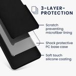 Laptop, Telefoane si Tablete - Telefoane mobile si accesorii - Accesorii Telefoane - Huse telefoane - Husa Kwmobile pentru Samsung Galaxy A26 5G, incarcare wireless, silicon, negru - Infinity.ro