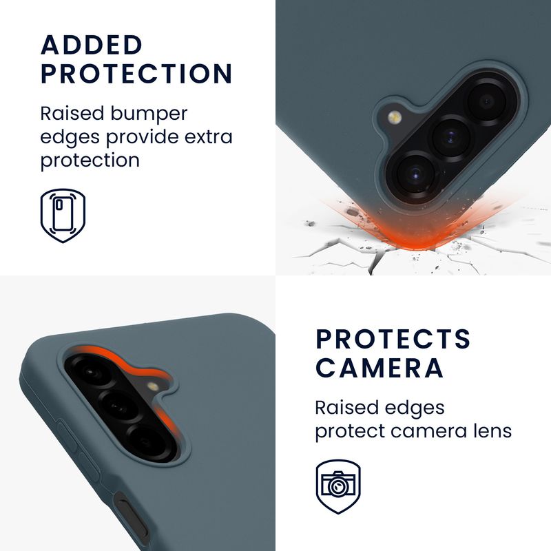 Laptop, Telefoane si Tablete - Telefoane mobile si accesorii - Accesorii Telefoane - Huse telefoane - Husa Kwmobile pentru Samsung Galaxy A26 5G, incarcare wireless, silicon, gri - Infinity.ro