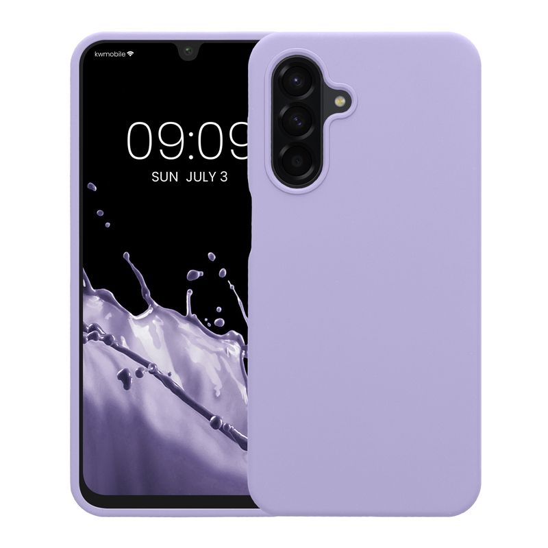 Laptop, Telefoane si Tablete - Telefoane mobile si accesorii - Accesorii Telefoane - Huse telefoane - Husa Kwmobile pentru Samsung Galaxy A26 5G, incarcare wireless, silicon, lavanda - Infinity.ro