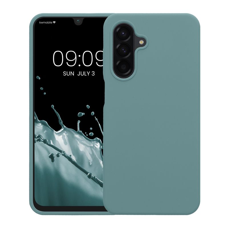 Laptop, Telefoane si Tablete - Telefoane mobile si accesorii - Accesorii Telefoane - Huse telefoane - Husa Kwmobile pentru Samsung Galaxy A26 5G, incarcare wireless, silicon, noapte - Infinity.ro