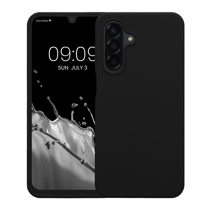 Laptop, Telefoane si Tablete - Telefoane mobile si accesorii - Accesorii Telefoane - Huse telefoane - Husa Kwmobile pentru Samsung Galaxy A26 5G, incarcare wireless, silicon, negru - Infinity.ro