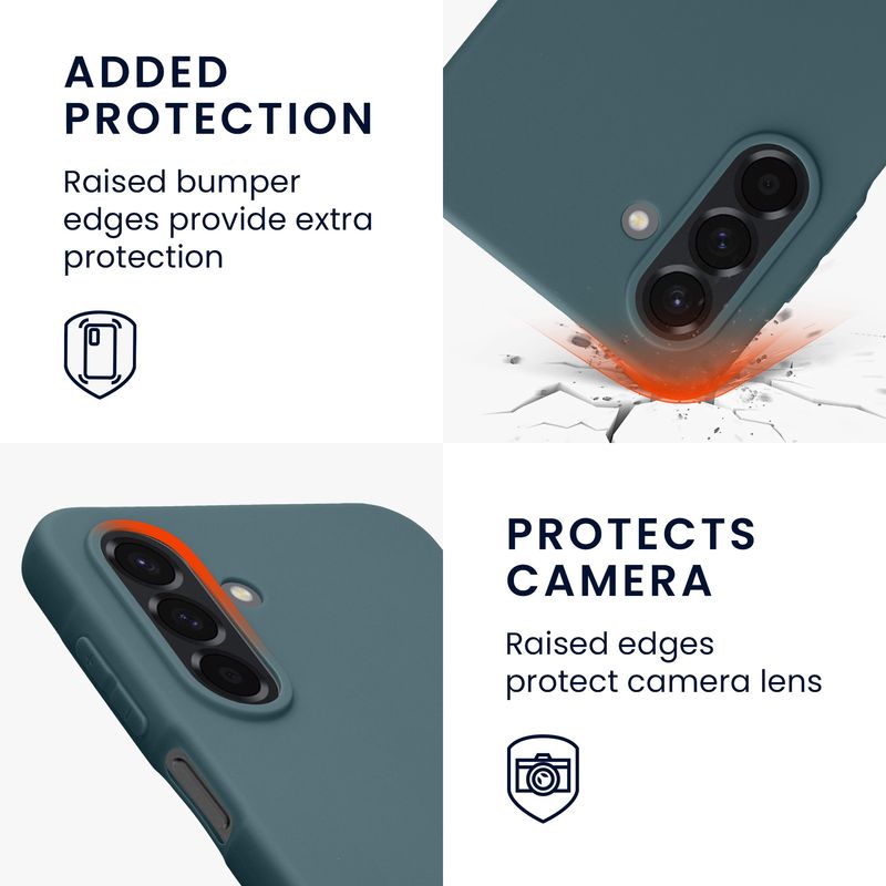 Laptop, Telefoane si Tablete - Telefoane mobile si accesorii - Accesorii Telefoane - Huse telefoane - Husa Kwmobile pentru Samsung Galaxy A26 5G, incarcare wireless, TPU, gri - Infinity.ro