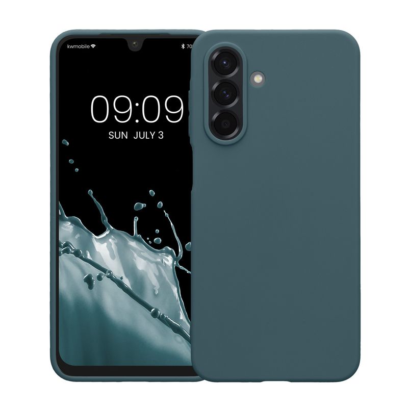 Laptop, Telefoane si Tablete - Telefoane mobile si accesorii - Accesorii Telefoane - Huse telefoane - Husa Kwmobile pentru Samsung Galaxy A26 5G, incarcare wireless, TPU, gri - Infinity.ro