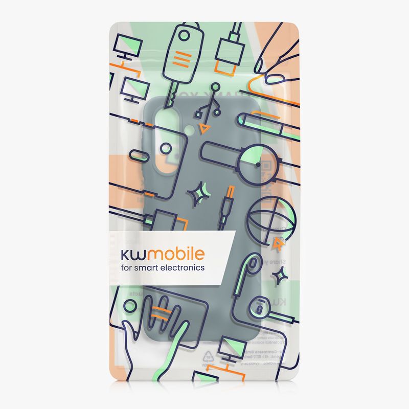 Laptop, Telefoane si Tablete - Telefoane mobile si accesorii - Accesorii Telefoane - Huse telefoane - Husa Kwmobile pentru Samsung Galaxy A26 5G, incarcare wireless, TPU, gri - Infinity.ro