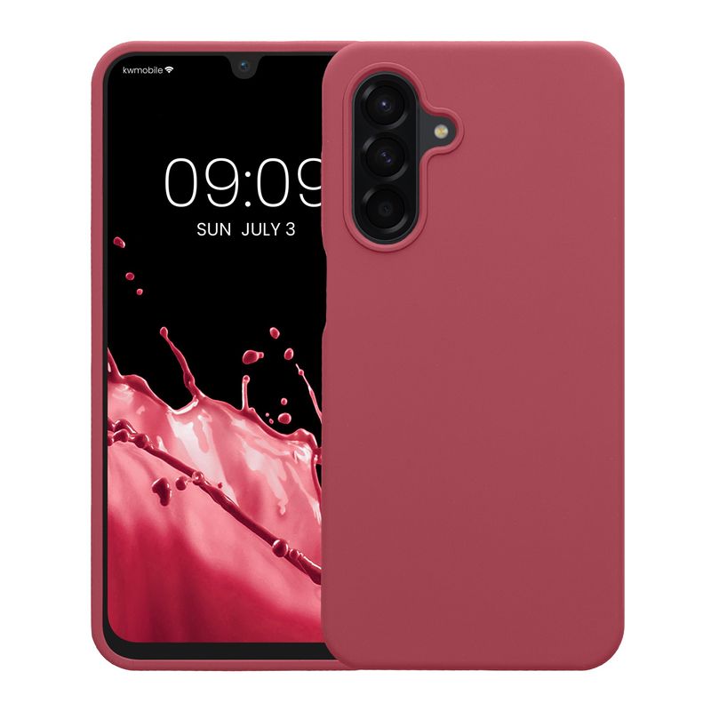 Laptop, Telefoane si Tablete - Telefoane mobile si accesorii - Accesorii Telefoane - Huse telefoane - Husa Kwmobile pentru Samsung Galaxy A26 5G, incarcare wireless, silicon, roz - Infinity.ro